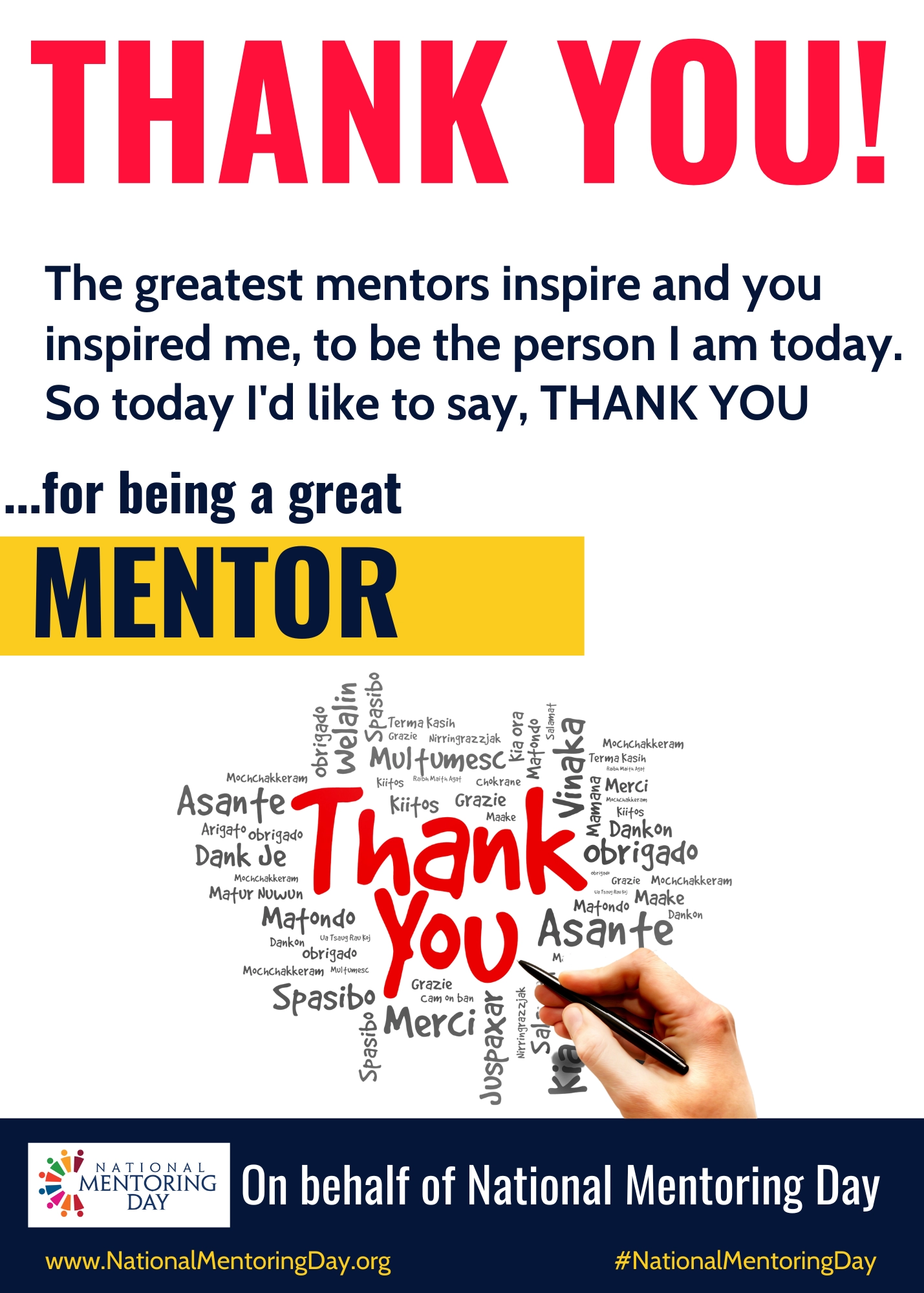 Thank You Mentor 11